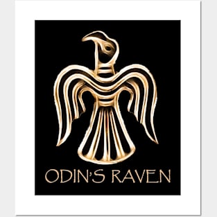 Odin's Raven Posters and Art